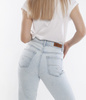 Jeansy damskie mom jeans MATEA 2405 BLEACH