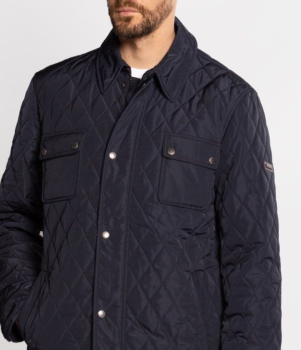 Pikowana kurtka LUCIANO 9064 NAVY BLAZER