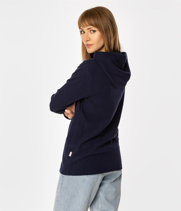 Longsleeve damski z kapturem HARRIET 1028 NAVY BLAZER