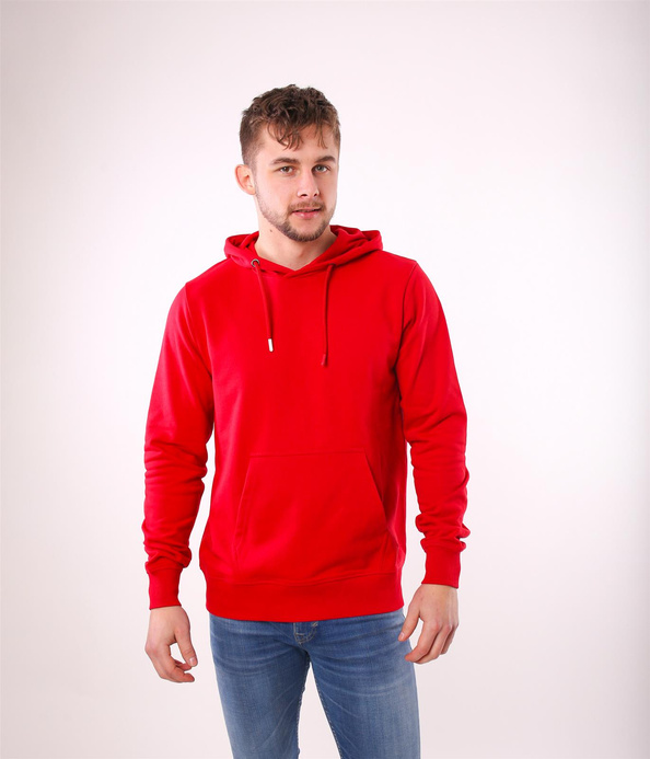 Bluza męska z kapturem BEFF 2570 RED