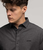 Koszula męska slim LIAM DOBBY GREY