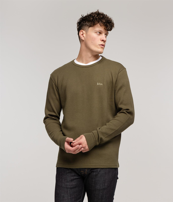 T-shirt z długim rękawem MATEO 2650 KHAKI
