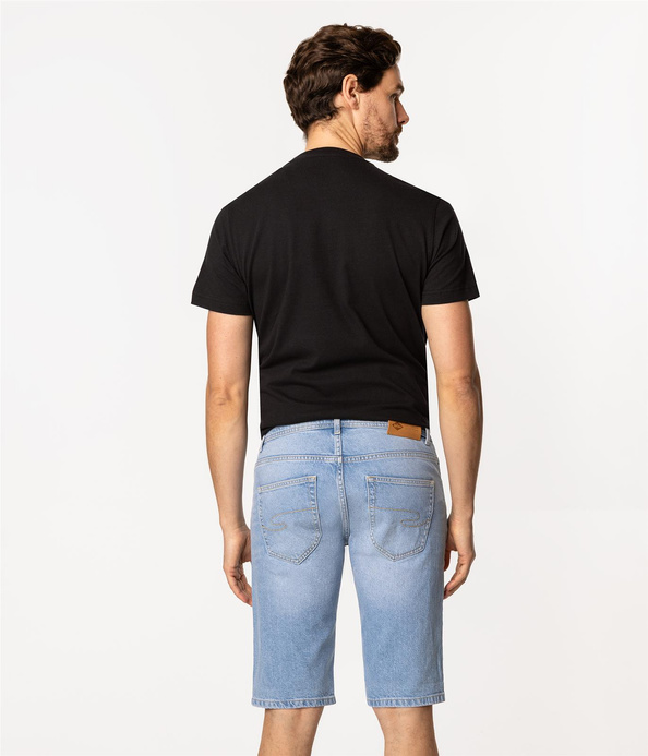 Bermudy męskie regular TOM 3155 LIGHT WASH