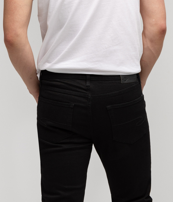 Jeansy męskie regular LC118 1900 BLACK