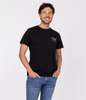 T-shirt z nadrukiem BRAND CARRIER6 2310 BLACK