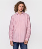 Koszula slim w paski DANIELS LK34 RED