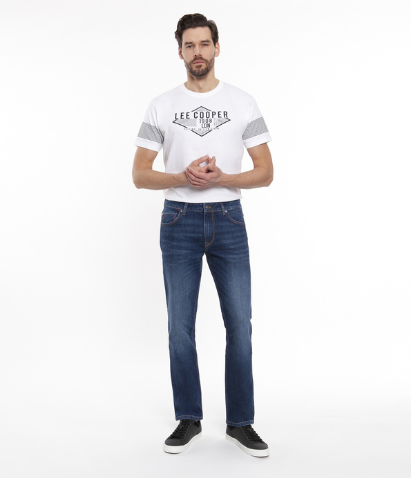 Jeansy męskie regular MARCUS 1008 STONE USED