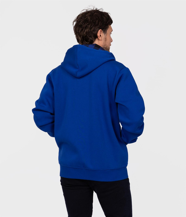 Rozpinana bluza męska z kapturem BLUZA M FINN 9256 TRUE BLUE