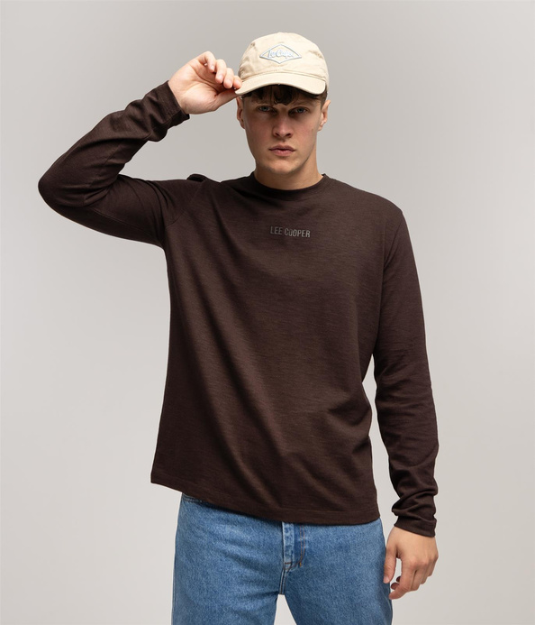 T-shirt z długim rękawem MARCEL 2150 CHOCOLATE TORTE