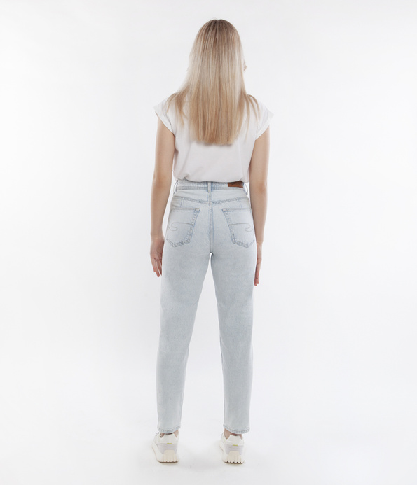 Jeansy damskie mom jeans MATEA 2405 BLEACH