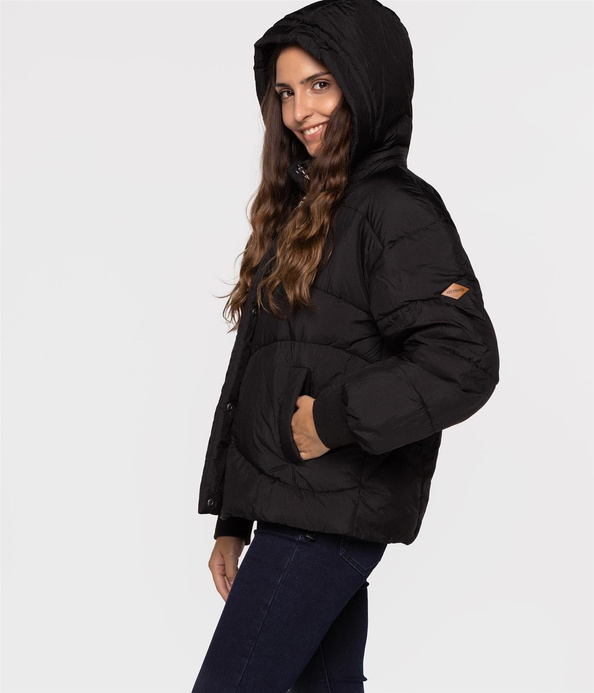 Kurtka z kapturem LUCIA 4100 BLACK