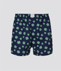 Luźne bokserki 2-pak BOX22 0002 GREEN NAVY