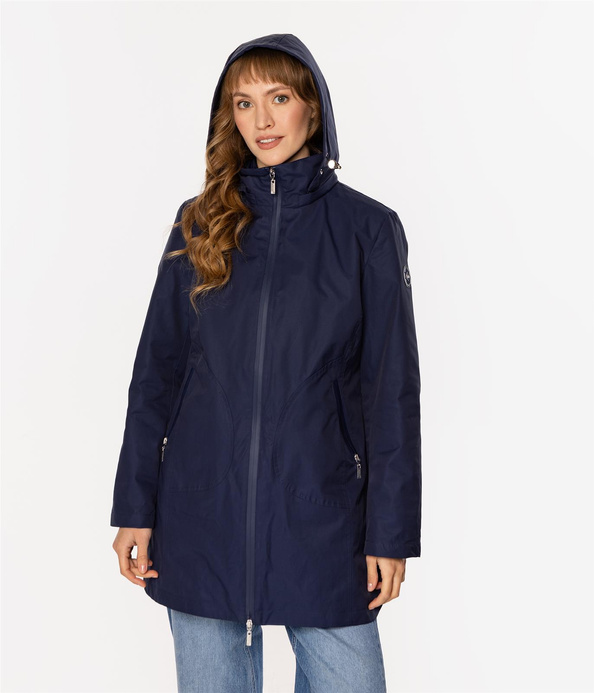 Kurtka damska z kamizelką i kapturem VALERIA 7000 NAVY