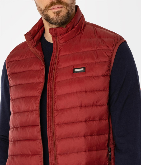 Pikowana kamizelka DIEGO 4400 RED OCHRE