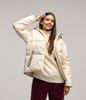 KURTKA puchowa z kapturem MOLLY 0101 EGRET