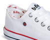 Białe klasyczne trampki męskie LCW-22-31-0874M