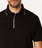 Koszulka polo męska TIZIANO 5010 BLACK