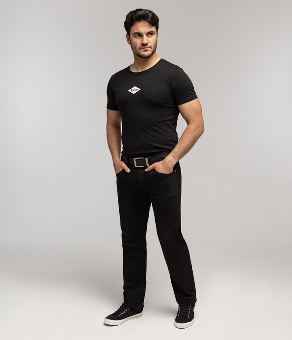 Jeansy męskie tapered LC7504 1900 BLACK