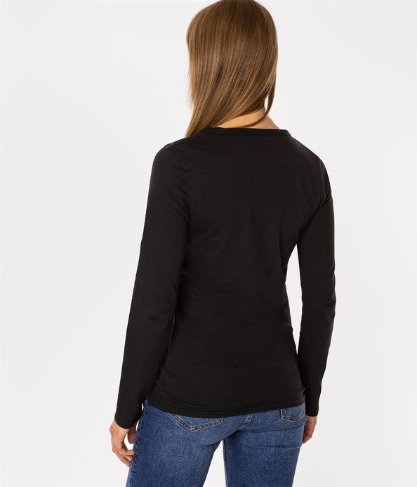 Longsleeve damski HELIA 1010 BLACK
