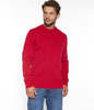 Sweter męski z bawełny organicznej BELL ORGANIC RED
