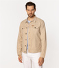 Kurtka jeansowa męska MAURO 4261 BEIGE