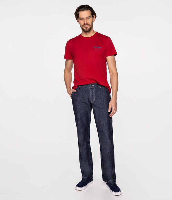 Denimowe spodnie męskie GALATA 7633 STONE