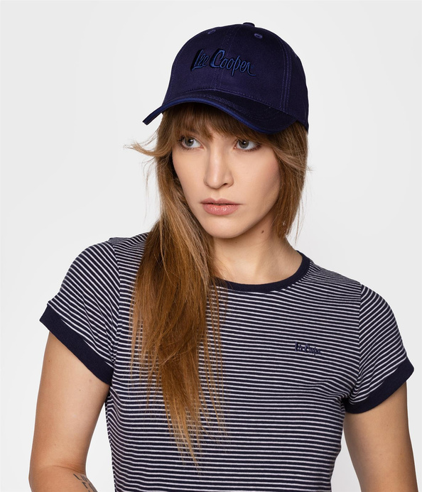 czapka z daszkiem 0601 MEDIEVAL BLUE