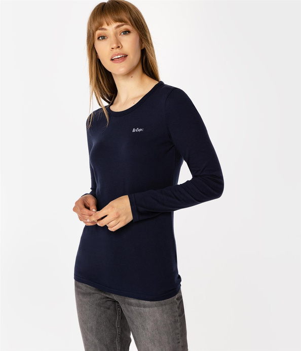 Longsleeve damski HELIA 1010 NAVY BLAZER