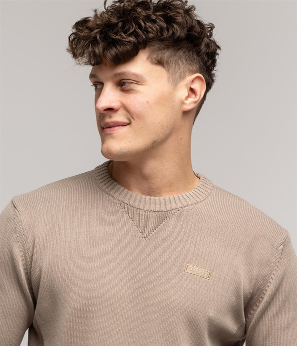 Sweter z bawełny organicznej BILL ORGANIC FUNGI