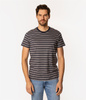 T-shirt męski w paski STRIPES2 4180 GREY