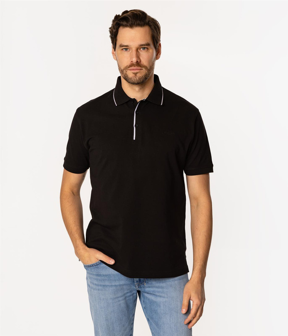 Koszulka polo męska TIZIANO 5010 BLACK