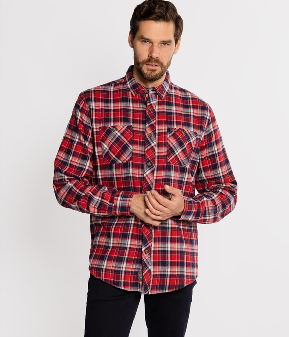 Koszula męska comfort JACOB 8339 RED