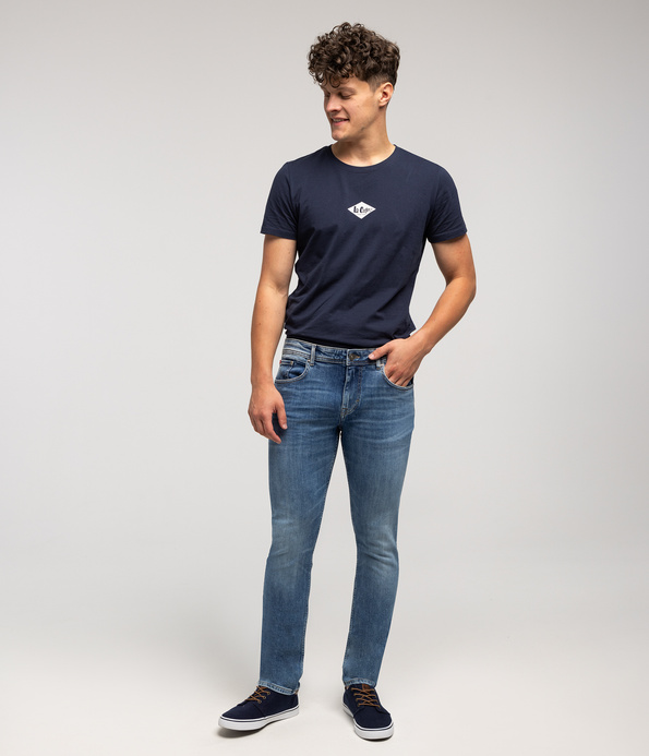 Jeansy męskie comfort slim DENZEL 3007 BRUSHED USED