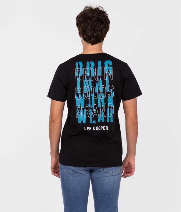 T-shirt z nadrukiem BRAND CARRIER6 2310 BLACK