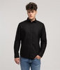 Koszula męska slim LIAM OXFORD BLACK