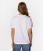T-shirt damski z nadrukiem SPRING 1160 WHITE