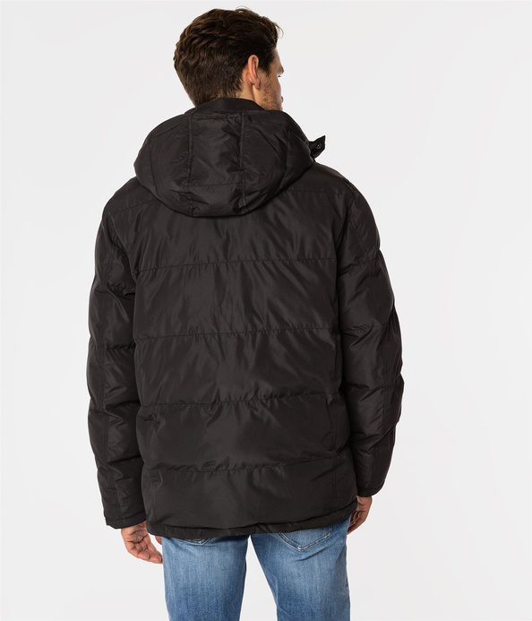 Kurtka zimowa z kapturem RASEL2 7416 BLACK