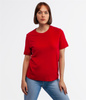 T-shirt z bawełną organiczną OLENA 4048 RED