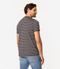 T-shirt męski w paski STRIPES2 4180 GREY