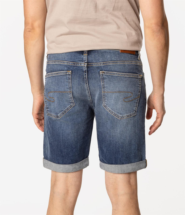 Bermudy męskie regular DUST 1223 BRUSHED USED