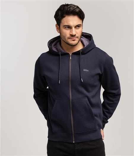 Bluza rozpinana z kapturem ZELDON 4305 NAVY BLAZER