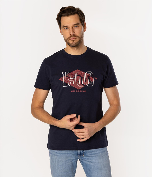 T-shirt męski DIAMOND4 1160 NAVY BLAZER