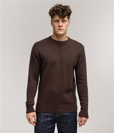 Sweter z bawełny organicznej BILL ORGANIC CHOCOLATE TORTE