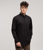 Koszula męska comfort z długim rękawem NEW TENBY 03ZG BLACK