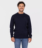 Sweter męski z bawełny organicznej BILL ORGANIC NAVY