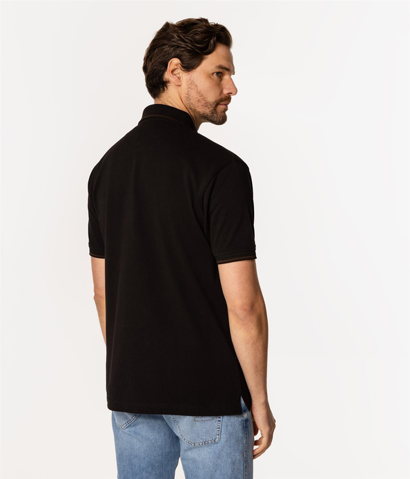 Koszulka polo męska TIE 5016 BLACK