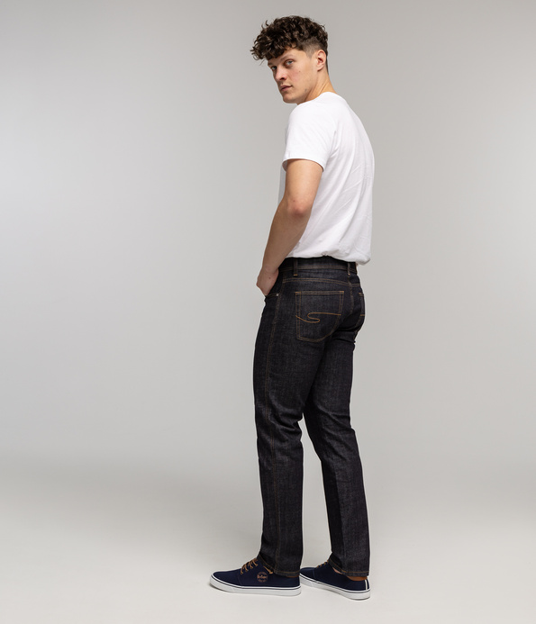 Jeansy męskie comfort slim DENZEL TOTEM RINSED