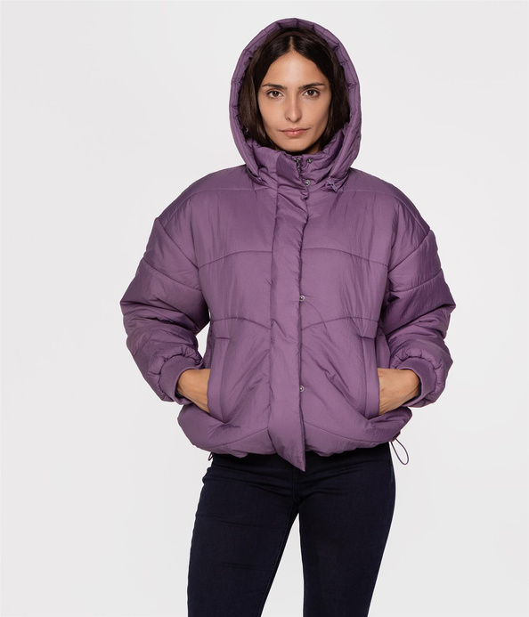Kurtka z kapturem LUCIA 4100 AMARANT PURPLE