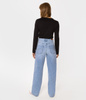 Jeansy damskie baggy POLLY 0170 LIGHT BRUSHED USED