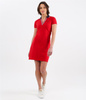 Sukienka z kołnierzykiem LARA 9980 RED